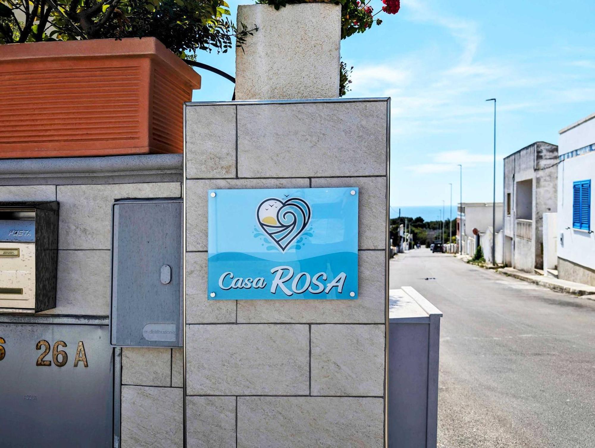 Oikia Vacanze S Cesarea Casa Rosa Su Santa Cesarea Terme Eksteriør bilde